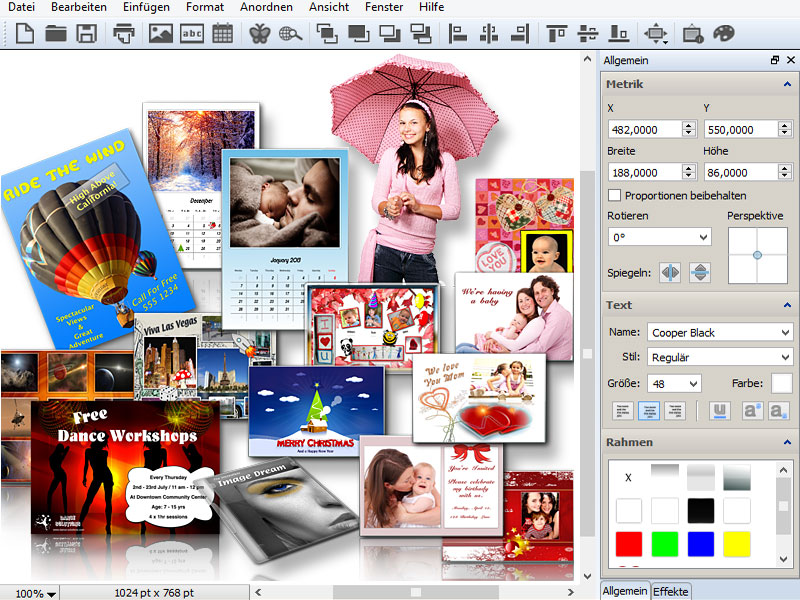 Screenshot of jalada Collage for Windows 2.0.0